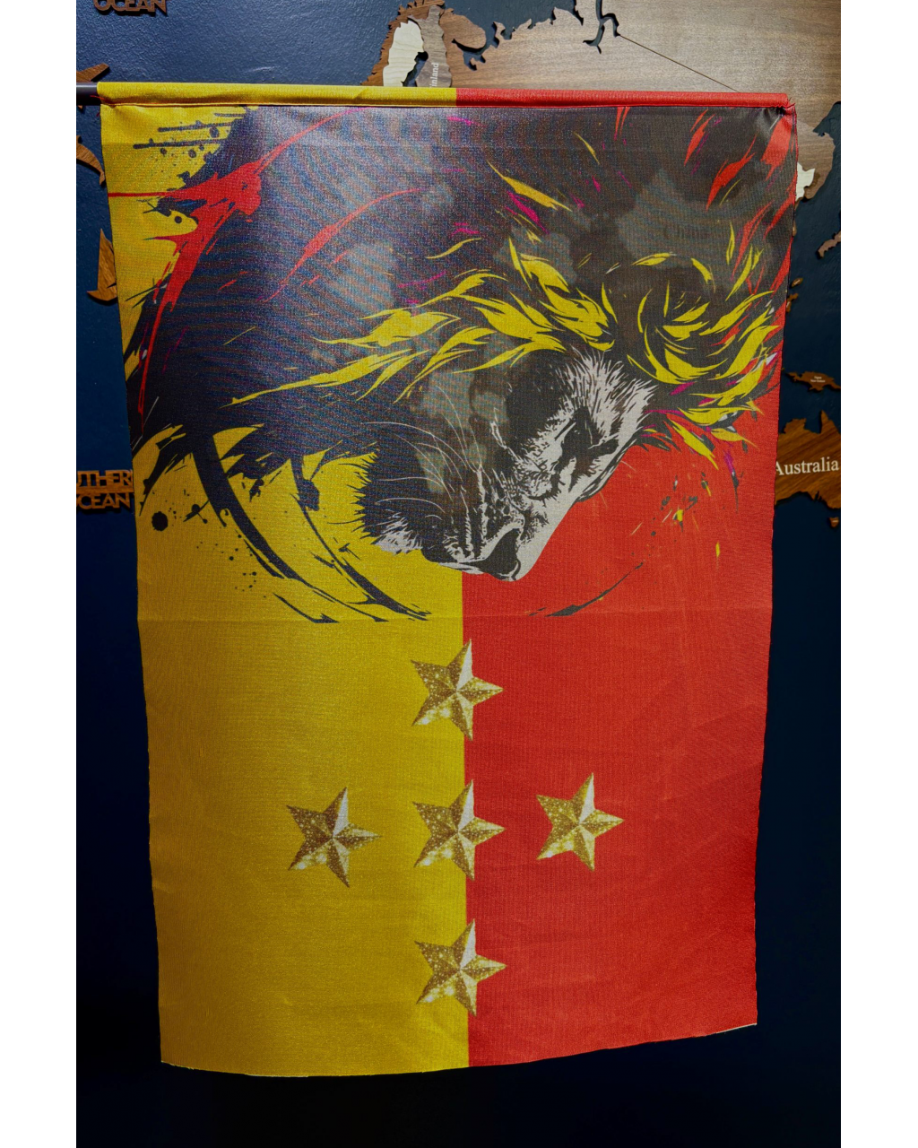 Sopalı Galatasaray Taraftar Bayrak 70x100cm