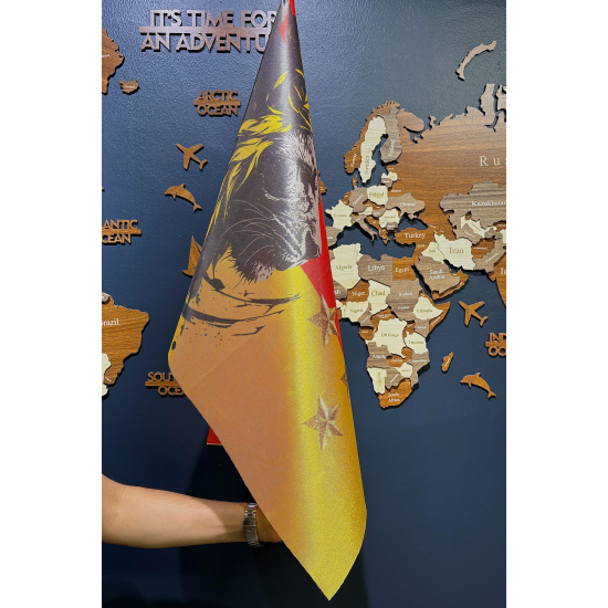 Sopalı Galatasaray Taraftar Bayrak 70x100cm