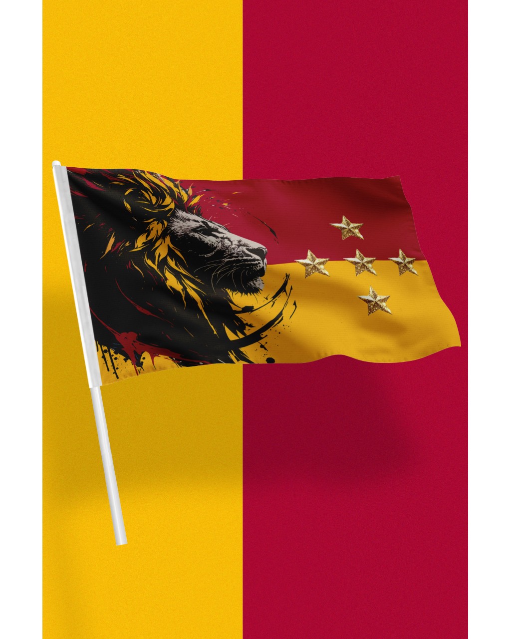 Sopalı Galatasaray Taraftar Bayrak 70x100cm