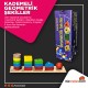 Kademeli Geometrik Şekiller Ahşap